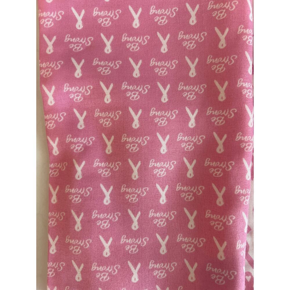 BANDANDAS 2-PACK BREAST CANCER AWARENESS PINK WHITE NEW - Picture 4 of 7